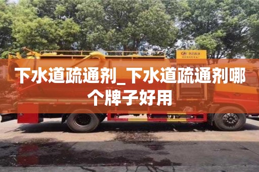 下水道疏通剂_下水道疏通剂哪个牌子好用