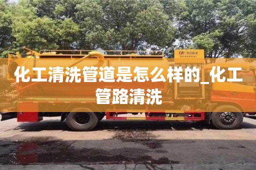 化工清洗管道是怎么样的_化工管路清洗