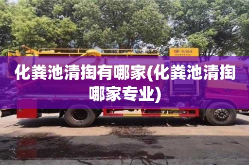 武汉化粪池清掏有哪家(化粪池清掏哪家专业)