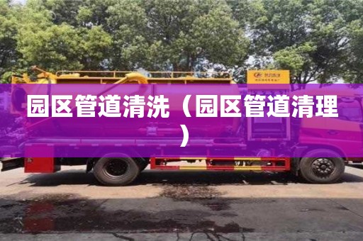 园区管道清洗（园区管道清理）