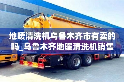 北京地暖清洗机乌鲁木齐市有卖的吗_乌鲁木齐地暖清洗机销售