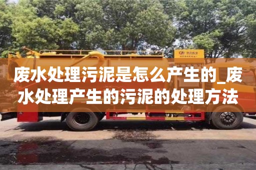 北京废水处理污泥是怎么产生的_废水处理产生的污泥的处理方法