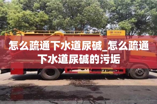 怎么疏通下水道尿碱_怎么疏通下水道尿碱的污垢