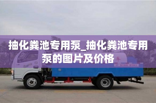 杭州抽化粪池专用泵_抽化粪池专用泵的图片及价格