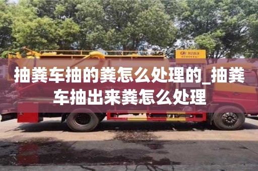 厦门抽粪车抽的粪怎么处理的_抽粪车抽出来粪怎么处理