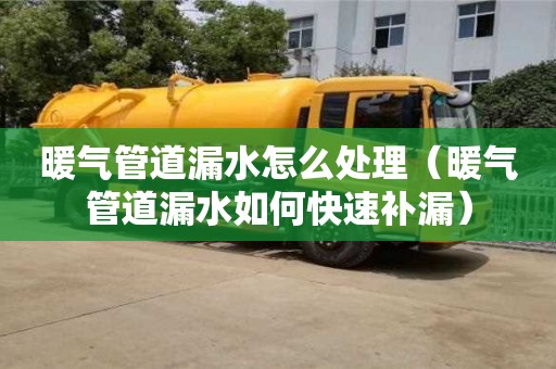 北京暖气管道漏水怎么处理（暖气管道漏水如何快速补漏）