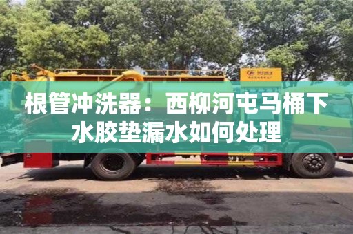 济南根管冲洗器：西柳河屯马桶下水胶垫漏水如何处理