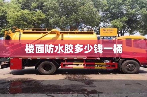 济南楼面防水胶多少钱一桶