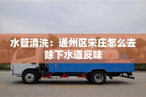 北京水管清洗：通州区宋庄怎么去除下水道反味