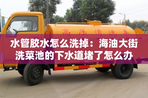 北京水管胶水怎么洗掉：海油大街洗菜池的下水道堵了怎么办