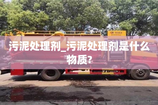 北京污泥处理剂_污泥处理剂是什么物质?
