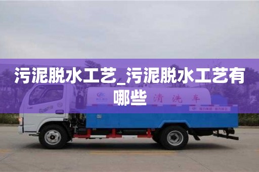 北京污泥脱水工艺_污泥脱水工艺有哪些