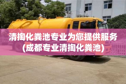 武汉清掏化粪池专业为您提供服务(成都专业清掏化粪池)