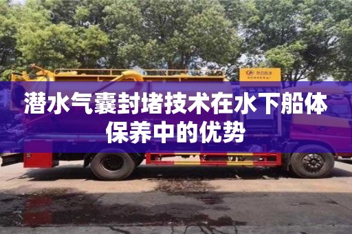 北京潜水气囊封堵技术在水下船体保养中的优势