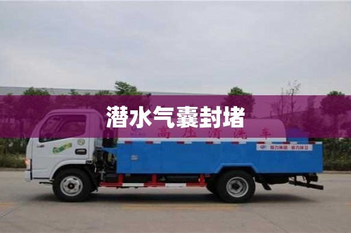 北京潜水气囊封堵