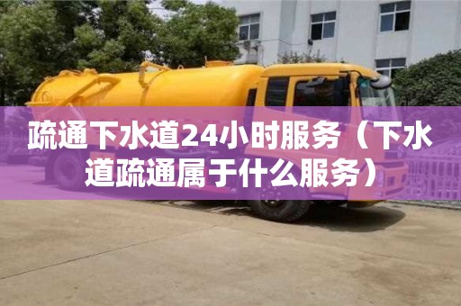 武汉疏通下水道24小时服务（下水道疏通属于什么服务）