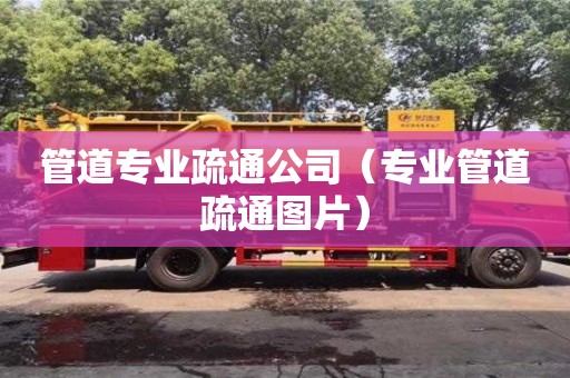 深圳管道专业疏通公司（专业管道疏通图片）