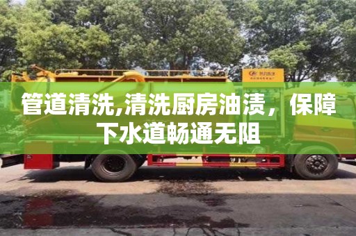 管道清洗,清洗厨房油渍，保障下水道畅通无阻