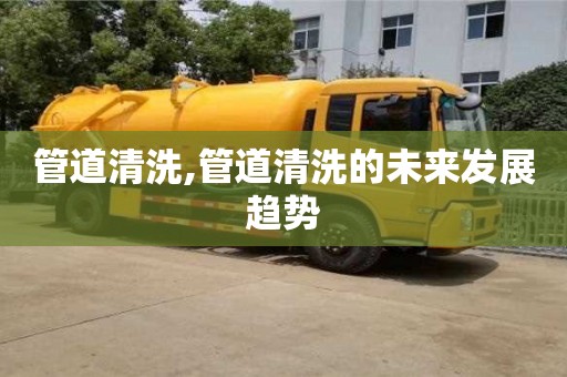管道清洗,管道清洗的未来发展趋势
