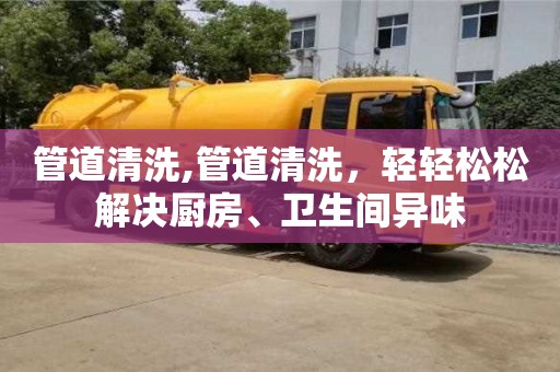 管道清洗,管道清洗，轻轻松松解决厨房、卫生间异味