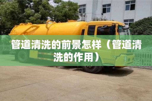 唐山管道清洗的前景怎样（管道清洗的作用）