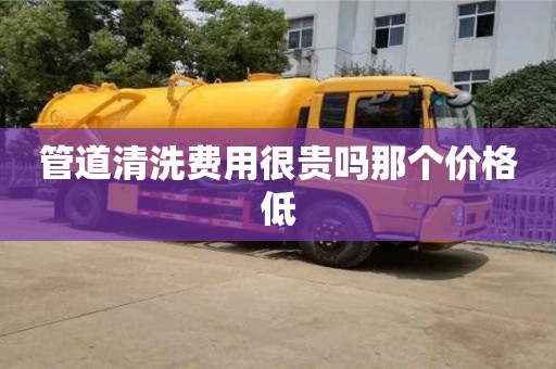管道清洗费用很贵吗那个价格低