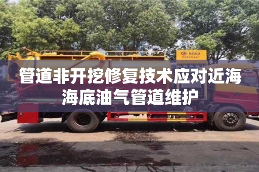 上海管道非开挖修复技术应对近海海底油气管道维护