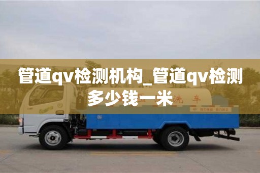 昆明管道qv检测机构_管道qv检测多少钱一米