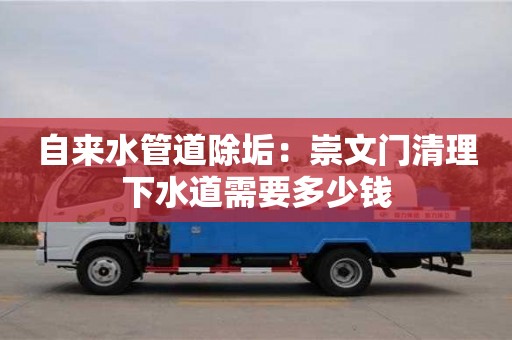 北京自来水管道除垢：崇文门清理下水道需要多少钱