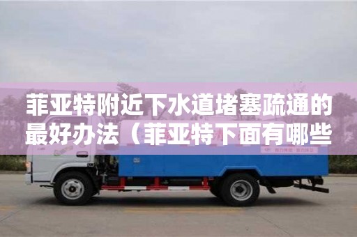 菲亚特附近下水道堵塞疏通的最好办法（菲亚特下面有哪些品牌）