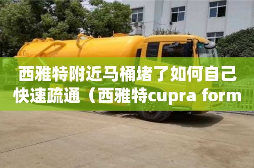郑州西雅特附近马桶堵了如何自己快速疏通（西雅特cupra formentor）