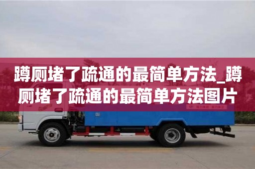 北京蹲厕堵了疏通的最简单方法_蹲厕堵了疏通的最简单方法图片