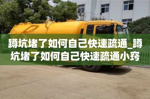 北京蹲坑堵了如何自己快速疏通_蹲坑堵了如何自己快速疏通小窍门