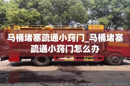 上海马桶堵塞疏通小窍门_马桶堵塞疏通小窍门怎么办