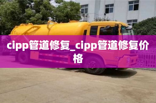 北京cipp管道修复_cipp管道修复价格