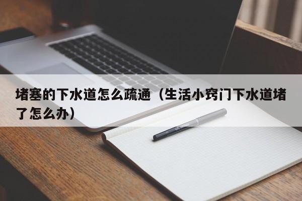 成都堵塞的下水道怎么疏通（生活小窍门下水道堵了怎么办）